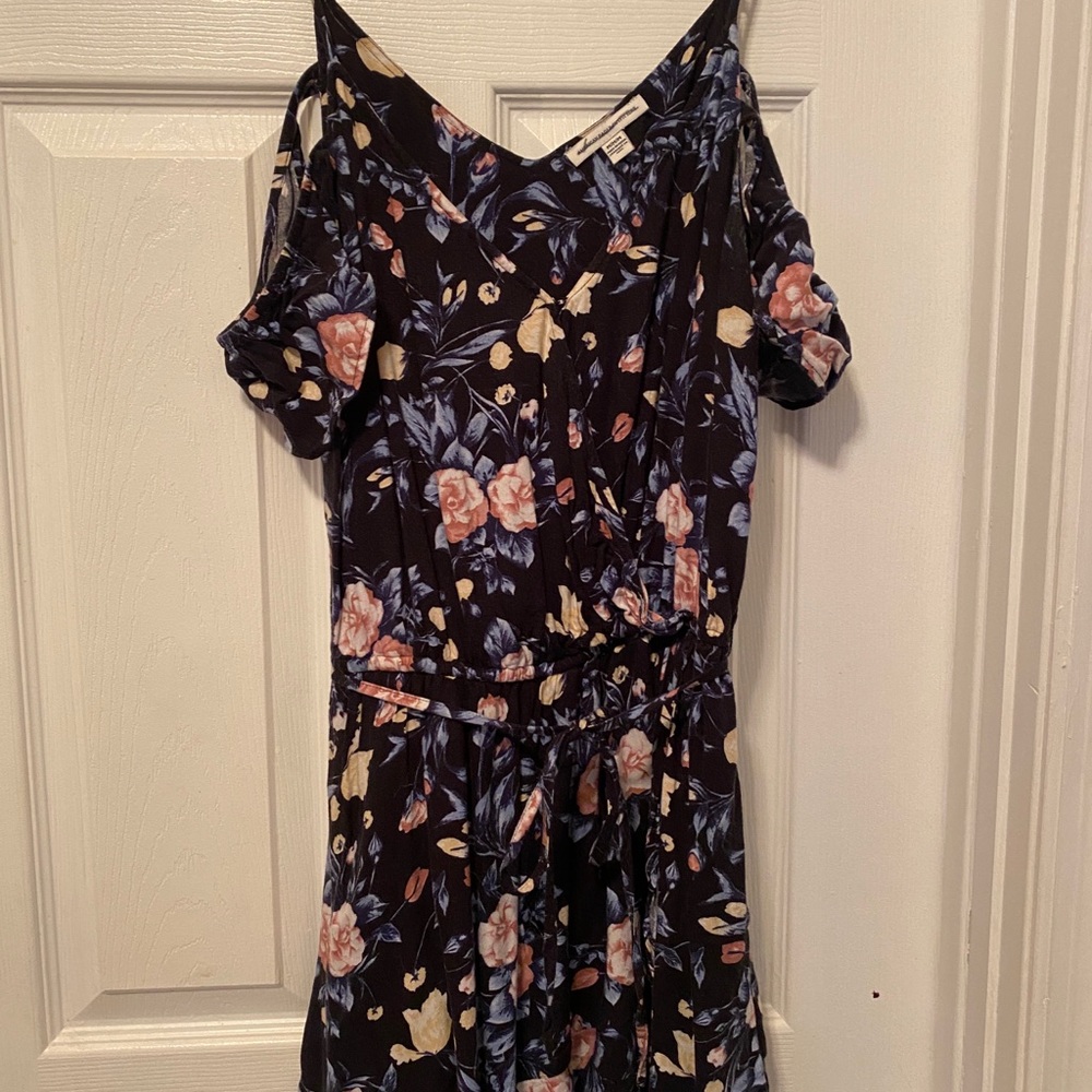 Short sleeve romper